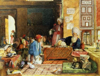 Interior of a School, Cairo, 1890